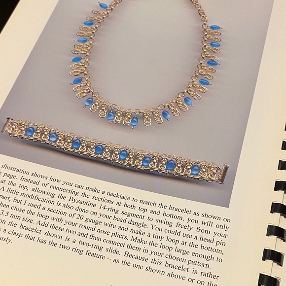 Elegant Wirecraft Jewelry how to craft book by Esther Lee vintage - Picture 4 of 16